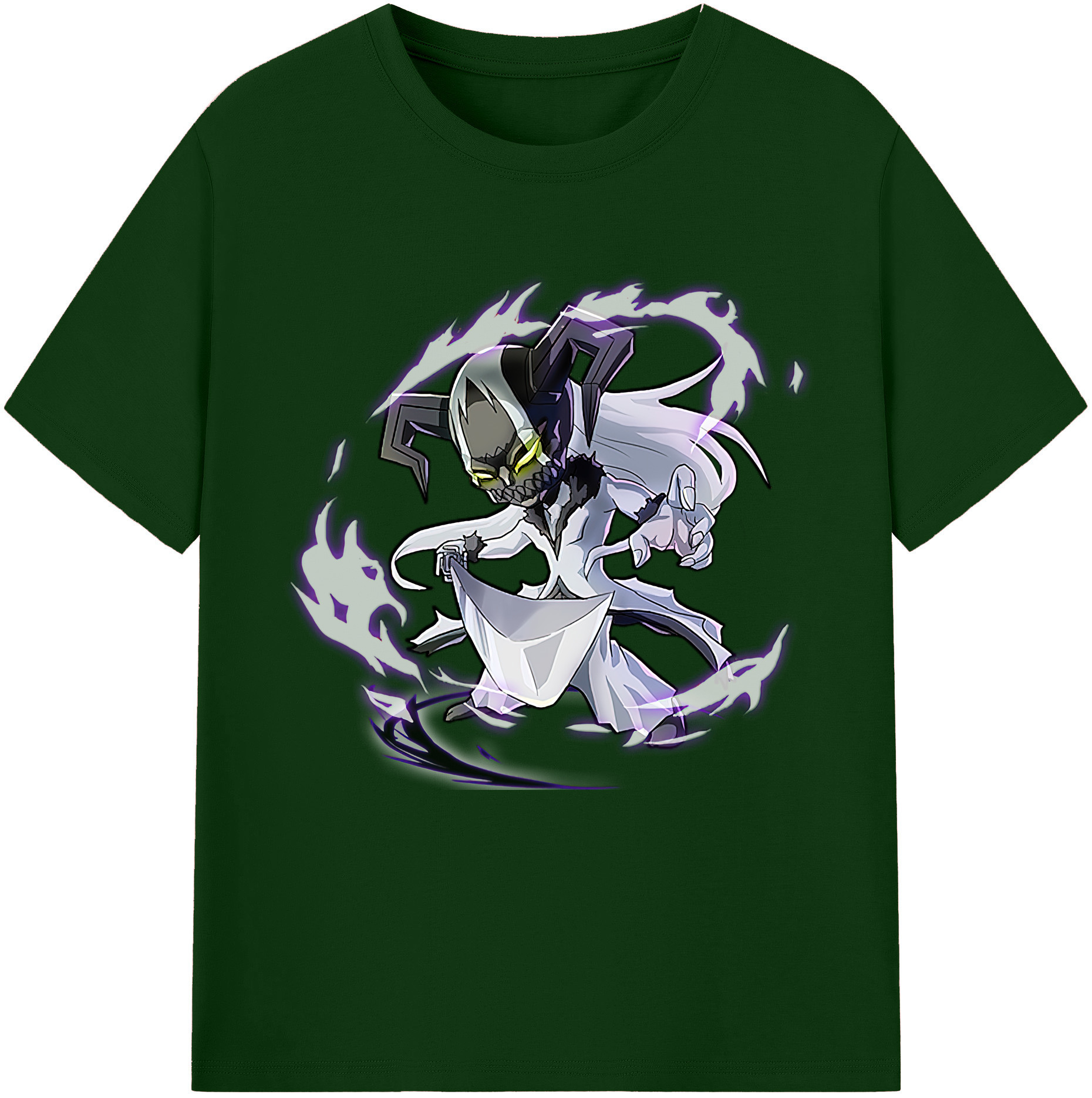 （画像用） ブリーチ 黒崎一護（くろさき いちご）BLEACH Kurosaki Ichigo 綿100％半袖Tシャツ（フロントプリント）